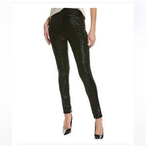 BCBGMaxAzria Selby Sequin Leggings, Size Small, NWT